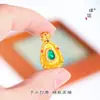 Puzuo Cor Forte Conservadora Dourado Areia Acessórios DIY Pingente Colar Cabacinha Verde Diamante Fulu Materiais para Joias Artesanais