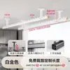 Varal de Alumínio Fixado no Teto para Secar Roupas para Uso Doméstico, Varal Ajustável para Secar Roupas, Adequado para Apartamentos de Aluguel, Montado na Parede Simples/Duplo