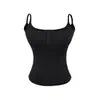 Top esportivo estilo girl poderosa de três botões com bojo para mulheres, novo estilo de verão, corte justo, que valoriza a silhueta, para usar em camadas ou sozinho