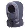 Sombreros de Mujer para Otoño e Invierno, Sombreros Cálidos a Prueba de Viento, Sombreros para Ciclismo al Aire Libre, Sombreros Lei Feng de Plumas, Sombreros de Invierno para Hombre, Sombreros de Felpa