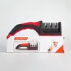 Afilador de Cuchillos Creativo de Tres Ranuras para Cocina Venta al por Mayor Piedra de Afilar de Acero Afilado Piedra de Afilar de Esmeril Afilador de Cuchillos Eléctrico Muestra 3C