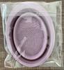 Tazón de lavado de silicona portátil plegable cepillo de maquillaje huevo de belleza artefacto de limpieza bolsillo de red cesta de secado tazón de lavado