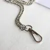 Guangzhou 10m Bolso de Cadena Repuesto de Herrajes Correa para el Hombro Bolso Luna Correa de Metal 1.8 Cadena de Hierro Doble Trenzada con Hebilla de Placa