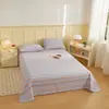 Sábana de Cama de Algodón Grueso de Verano Pieza Única Modelo Nuevo 2026 Dormitorio Individual Funda de Edredón Engrosada Esterilla Refrigerante de Lino Algodón Puro No Algodón