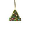 Navidad Nuevo Muñeco de Nieve Acrílico Adorno Navideño Adorno Plano 2D para Árbol de Navidad Decoración Festiva Regalo