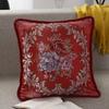 Fabricante de Textiles para el Hogar de Nantong Funda de Almohada Jacquard de Alta Precisión Sin Relleno, Cojín de Lujo Ligero para Cabecera de Cama con Artesanía de Bordado