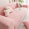 Funda de Sofá de Felpa para Invierno, Funda Universal Todo Incluido, Funda de Sofá Integrada de Fila Recta Engrosada, Nuevo Modelo 2026, Resistente a los Arañazos para Gatos