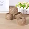 Cuerda de Cáñamo diy Cuerda Hecha a Mano de Alta Calidad Cuerda de Cáñamo Gruesa y Delgada Natural Decoración Artesanal Marco de Escalada para Gatos Cuerda para Atar Tuberías de Agua