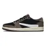 Suministro Directo Putian Zapatos de Skate Bajos Transfronterizos para Hombre y Mujer Negro Blanco Verde Swoosh Invertido Colaboración TS Zapatos Deportivos Casuales de Baloncesto