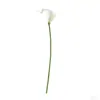 Flor Artificial Lírio-de-Calla Mini PU Buquê de Casamento Decoração de Casa Planta Artificial Floral Atacado Transfronteiriço
