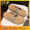 Zapatos Mary Jane Franceses Retro Elegantes de Boca Baja Zapatillas Populares para Mujer 2025 Nuevo Estilo Hada Suave Zapatillas de Ballet