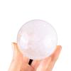 Bola de cristal blanco natural de alta calidad, bola de cristal blanca decorativa, matriz de siete estrellas de cristal, fábrica de bolas de cristal Donghai, venta al por mayor
