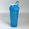 Vaso mezclador de proteína de 600 ml, vaso para batidos, botella deportiva portátil para fitness, vaso de plástico con logo, suministro directo de fábrica