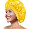 Touca de Beleza Turbante Feminino de Aba Larga e Alta Elasticidade Transfronteiriça da Amazon Touca de Banho Touca para Cuidado Capilar Touca de Cuidado Feminino Touca de Dormir de Cetim
