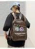 Mochila de marca de moda para hombres y mujeres, bolsa para portátil de gran capacidad, mochila elegante para estudiantes universitarios, mochila para viajes al aire libre, bolso de hombro