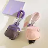 Nueva Mini Mochila Escolar Rosa Pequeña Creativa Colgante para Teléfono Móvil Bolso Colgante Portátil Colgante para Cubierta de Auriculares Universal para Teléfono Móvil