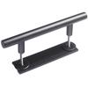 Manija para Puerta de Granero Jiugu Estilo Americano Acero al Carbono Negro Manija para Puerta Corrediza Accesorios de Ferretería para Puerta de Madera Manija para Puerta de Empujar-Jalar