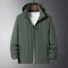 Dropshipping Transfronterizo Chaqueta Exterior para Hombre Tk Primavera y Otoño, Holgada Casual Secado Rápido Talla Grande Montañismo Impermeable Cortavientos