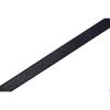 Color en stock poliéster 1cm blanco y negro superficie brillante cepillado liso correa de hombro correa ligera correa de sujetador de lencería cinta elástica
