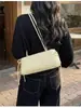 Bolsa de Axila Nicho Estilo Coreano para Mulheres 2026 Novo Modelo, Bolsa de Ombro Elegante Versátil com Laço Doce, Bolsa Baguette de Alto Padrão