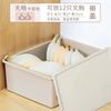 Una generación de calcetines de ropa interior caja de almacenamiento de ropa interior hogar dormitorio de estudiantes compartimento con tapa caja de almacenamiento