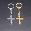Llavero Colgante de Bolso Colgante de Cruz Personalidad Árbol de la Vida Nuevo Acero Inoxidable Transfronterizo Joyería Regalo de Vacaciones