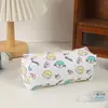 Estojo de Lápis Gatinho Ins Aparência Elegante Grande Capacidade Desenho Animado Fofo Estampa Simples Para Menina Estudante Coração Bolsa de Armazenamento para Material Escolar