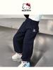 [Modelo de Marca Compartida Coolomi] Pantalones Deportivos Casuales de Otoño e Invierno para Niñas Nuevo Estilo 2025 Forrados de Felpa Opcional Venta al por Mayor para Niños Mayores