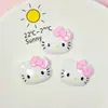 Accesorios para Joyería DIY de Gato Lindo de Dibujos Animados Personalizados Parche de Resina Cubierta Protectora para Funda de Teléfono Móvil Pasador Materiales Hechos a Mano