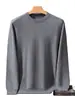 Suéter Clásico de Cuello Redondo para Hombre 100% Cachemira Pura, Hilo AB, Suave y Lujoso, Camisa Base de Punto de 12 Puntos, Disponible al por Mayor
