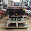 Máquina de selagem de caixa semiautomática, lancheira, tigela, copo, papel alumínio, filme plástico, máquina de selagem de caixa, fabricante de máquina de selagem