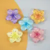 Sanrio Nueva Resina de Pétalo DIY Pasador Semi-Transparente Accesorios para el Cabello Diadema Imán para Nevera Agujero Hebilla de Zapato Accesorios Venta al por Mayor