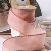 Dos Puntos de Salto Palomitas Cinta DIY Accesorios para el Cabello Hechos a Mano Material de Moño Accesorios para el Cabello Flores Regalo Empaque para Hornear
