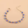 Tobillera, Pulsera y Collar de Ojo del Diablo de Nuevo Estilo Transfronterizos Europeos y Americanos; Pulsera del Ojo Maligno; Pulsera de Pareja a la Moda