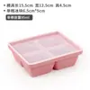 Forma de Gelo de Silicone de Grau Alimentício com Tampa, Caixa de Gelo de 15 Cubos para Bar Bebidas Geladas, Bolas de Gelo Grandes, Cubos de Gelo Pequenos, Forma de Congelamento