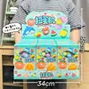 Máquina de Gashapon de Dibujos Animados para Niños Niño Muñeca de Dinosaurio Pulsera Joyería Caja Sorpresa Ciega Bola Juguete para Niña Regalo Institucional