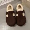 Botas de Neve Femininas Birkenstock 2026 Novas de Inverno Slip-on com Adição de Lã Espessa Aconchegante de Pelo Calçados de Algodão Calçados Femininos