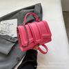 Explosões de Verão Bolsa Pequena de Corrente Bolsa Feminina Nova 2023 Moda Bolsa Transversal Estilo Coreano Estilo Ocidental Bolsa de Ombro Bolsa Quadrada Pequena