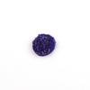 Taladro redondo de resina de 8 mm por todo el cielo estrella taladro de fondo plano racimo de cristal de mineral cóncavo-convexo accesorios de joyería al por mayor exclusivo transfronterizo
