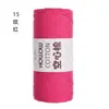 Hilo de algodón hueco de 2 mm, hilo de algodón y lino de grosor medio, hilo para tejer a mano, ganchillo DIY, hilo para envolver, hilo redondo kosori de Corea del Sur