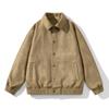 NASA Suede Conjunto Suede Béisbol Hombres y Mujeres Holgada Vintage Otoño Ins Americana Aviador Pareja Chaqueta