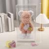 Floristería Eterna Supermercado Tienda de Conveniencia Oso de Peluche Rosa Regalo Día de San Valentín Chino Vestido de Novia