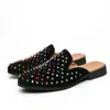 Nuevos Zapatos de Cuero para Hombre Estilo Coreano 2020, sin Cordones, Puntiagudos, con Pedrería, Zapatos de Moda para Peinador de Discoteca, Talla 47 Talla Grande