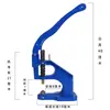Máquina de Prensa Manual Multifuncional de Aluminio, Máquina de Prensa para Hebillas, Máquina Perforadora, Máquina para Perlas para Procesamiento de Cuero y Equipaje