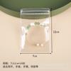 Yiwu Spot Saco Espessado de PVC com Zíper Armazenamento de Joias Brincos Brincos Joias Anti-Oxidação Saco Selado para Brinquedos