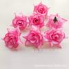 Rosa Enrolada Simulada Rosa de Seda Flor de Seda Bola Guirlanda Arco Arranjo de Flores Decoração de Casamento Suprimentos