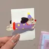 Novos Grampos de Cabelo de Acrílico com Desenhos de Cachorro e Gato, Presilhas Laterais Fofas para Meninas, Acessórios de Cabelo Versáteis