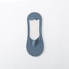 Calcetines de barco de corte arbitrario para hombre, nuevos calcetines invisibles de silicona anticaída, finos, de boca baja, de algodón de color sólido, para primavera y verano