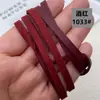 Material de felpa de un lado cordón de cuero gamuzado 5 mm felpa cordón de felpa de un lado imitación accesorios para joyería DIY un metro tira de cuero accesorios para pendientes