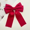 Alfinete de Gravata Borboleta em Poliéster e Algodão Estilo Coreano, Simples, Versátil e Prático, Acessórios para Roupas de Cor Sólida, Acessórios Gravata Borboleta